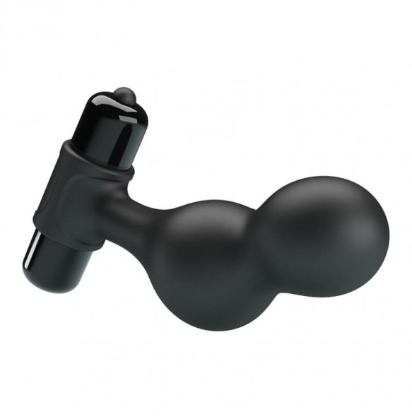 MR PLAY - Enchanted Anal Plug (Battery - Black)